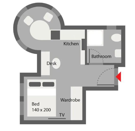 Designer Wohnung Schloessle 2 Steinenbronn Екстер'єр фото